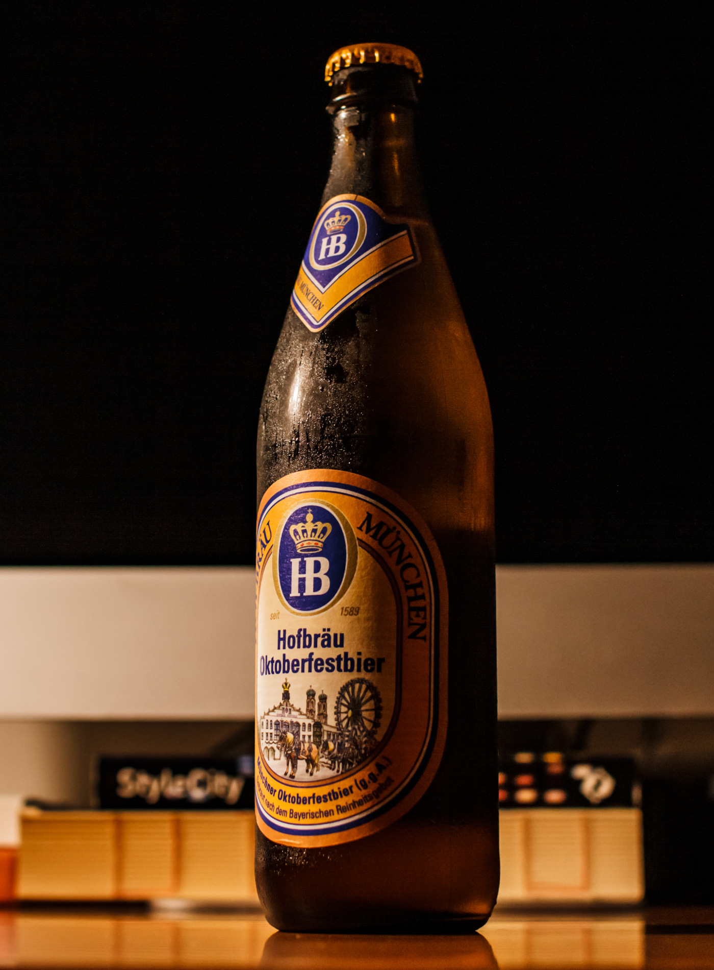 オクトバーフェストのために作られた限定輸入のビール